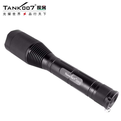 TANK007探客CI03大勻光伸縮調焦式手電投射、無干擾雜散光