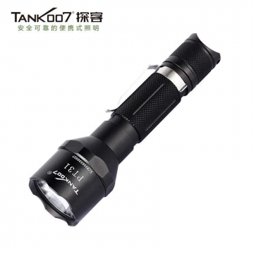 TANK007進(jìn)口LED夜騎露營戰(zhàn)術(shù)防身水安全錘..