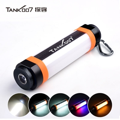 TANK007探客KF3多功能旅行露營燈 戶外應急驅蚊警示照明防水手電