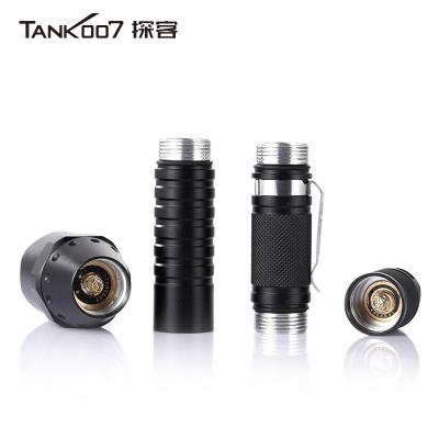 TANK007探客PT40超亮遠(yuǎn)射手電筒LED大功率多功能電筒野外用戰(zhàn)術(shù)探險夜騎手電筒